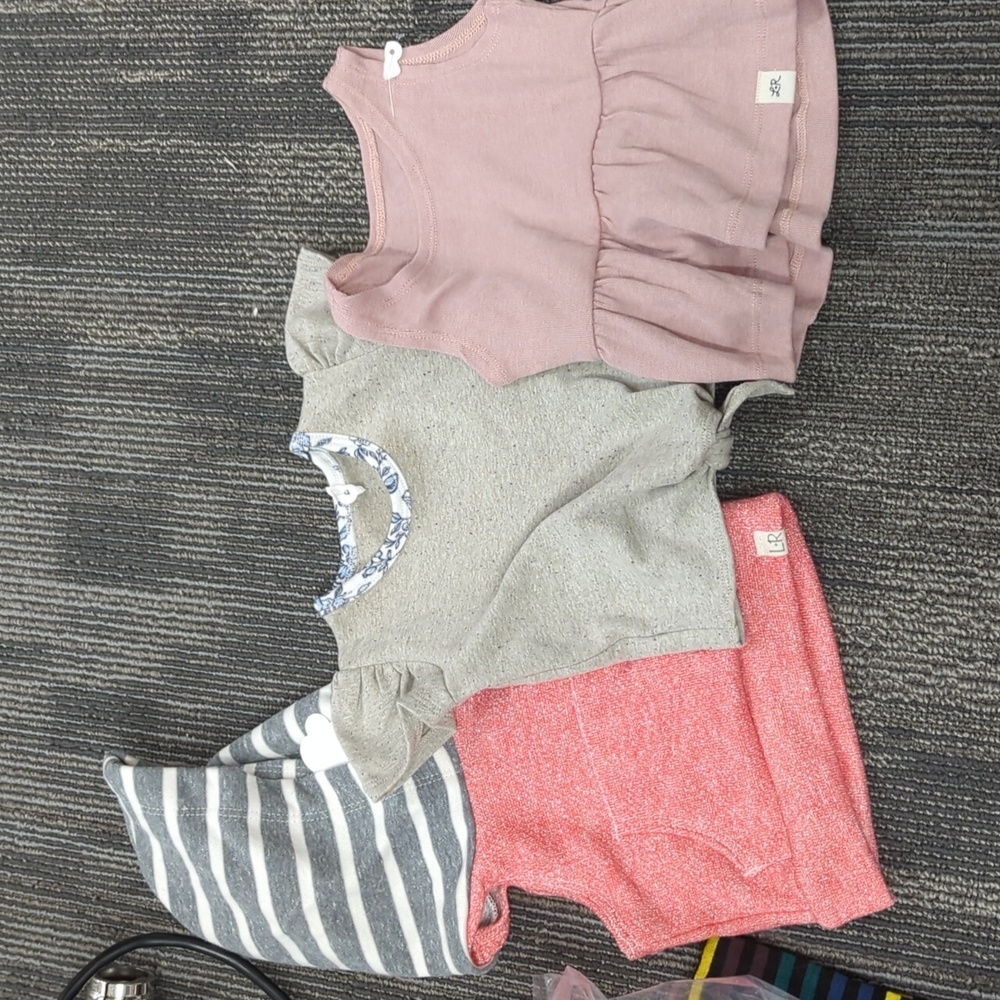 Lulu Roo 0-3 Month Bundle of 3. NEW